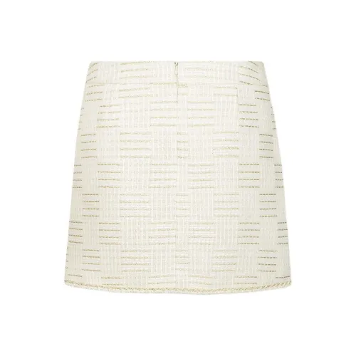 Karl Lagerfeld Повседневные короткие юбки Женские Белые