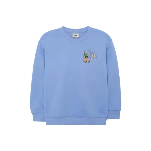 MLB Los Angeles Dodgers Небесно-голубой Kids Свитшоты