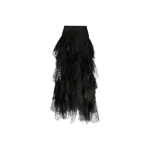 Zimmermann Повседневный Длинный Юбка Женские Черный