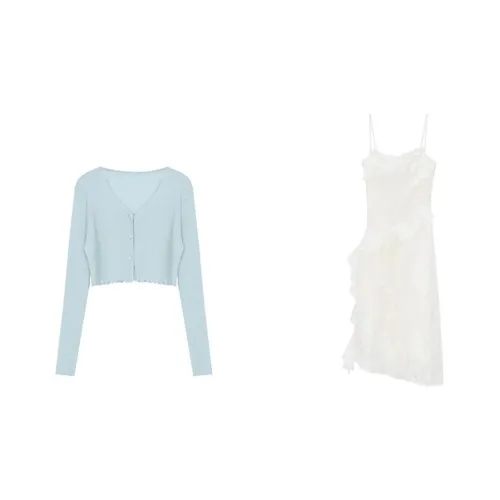 A Small Wild Berry Комплект с юбкой Женские Синий Белый