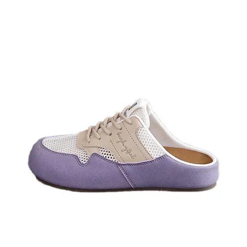 SUPEREDGE Тихий Домашние тапочки с устойчивостью к истиранию Женские Фиолетовый