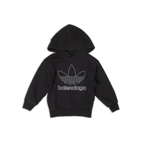 BALENCIAGA Черный Kids Свитшоты