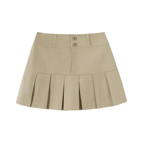 GAP Хаки Женские Повседневные Короткие Юбки