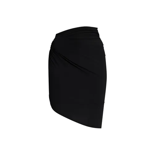 Jacquemus Черные Женские Повседневные Короткие Юбки