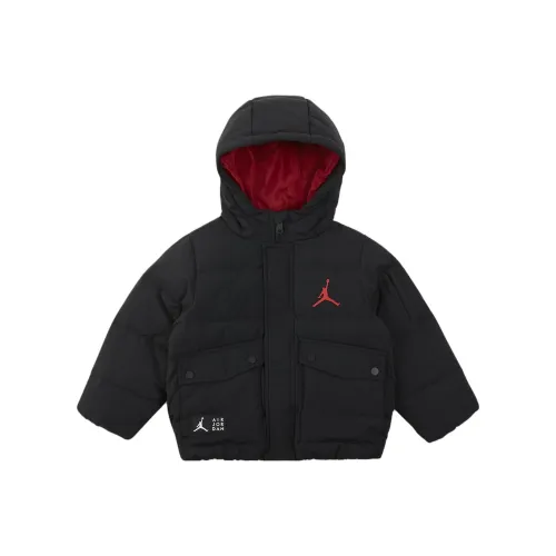 Джордан Черный KIDS Утеплённые куртки