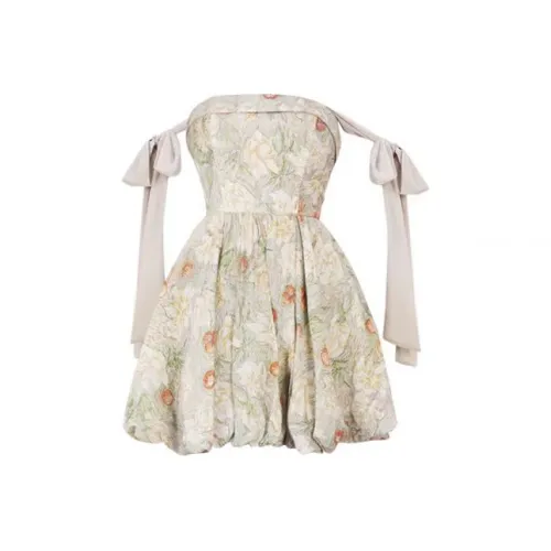 PLAY BUSH Slip Платье Женское Многоцветное