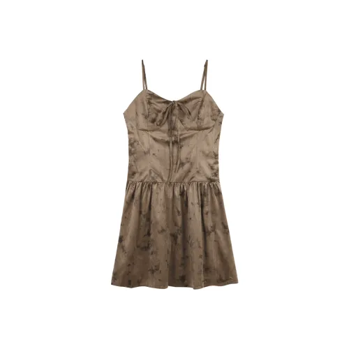 Migu Кофе Женские Слиплатья