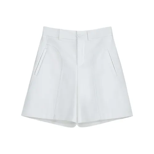 Cypress House Повседневные шорты Женские Белые