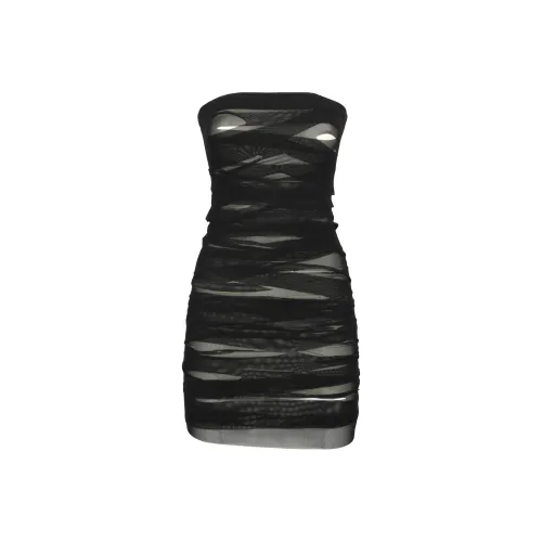 MM6 MAISON MARGIELA Без рукавов Платье Женское Черное