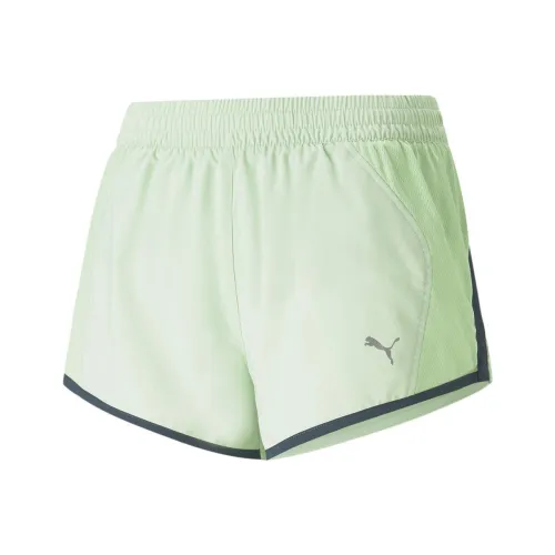 PUMA Fav Velocity Бег Шорты Женские Зеленый