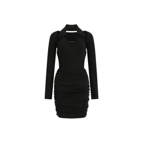 PZGE Черные Женские Комплекты с Юбкой