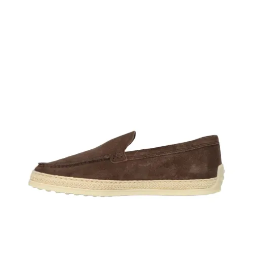 TOD'S Женские повседневные туфли, темно-кофейного цвета, женские