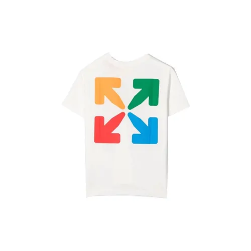 Off Белый FW21 Белый Kids T Рубашки