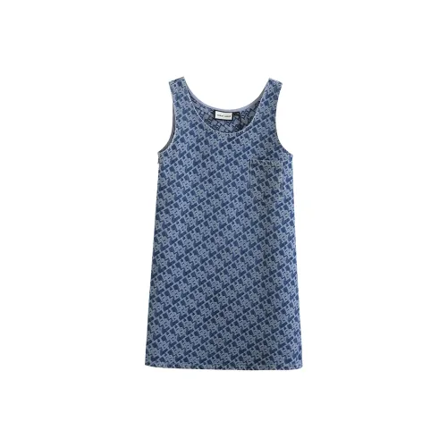 HARDY HARDY Blue Женские Платья без рукавов