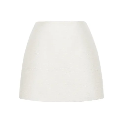 MONTSAND FW24 Ana Юбка Повседневная Короткая Юбка Женская Белая