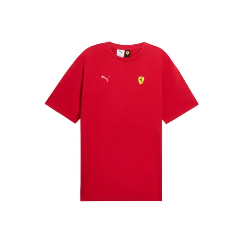 PUMA SCUDERIAFerrari T Рубашка Мужская Красная