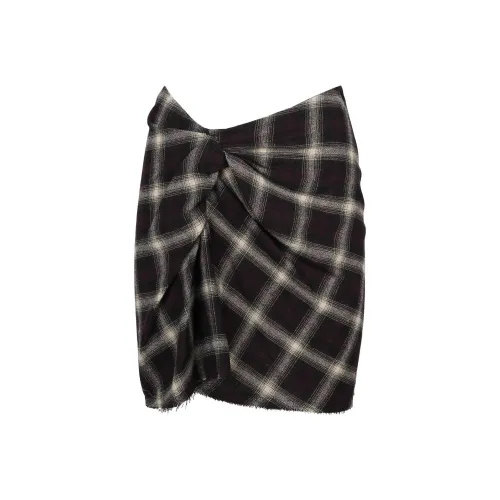 ISABEL MARANT ETOILE Черная Женская Повседневная Короткая Юбка