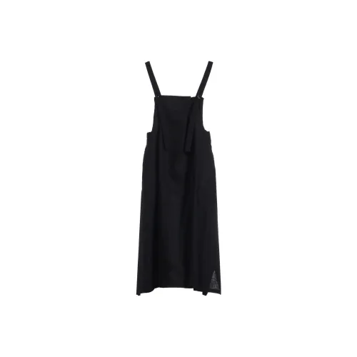 Yohji Yamamoto Черные Женские Слиплатья