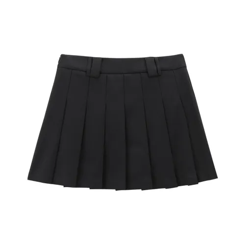 LEDIN Черная Женская Повседневная Короткая Юбка
