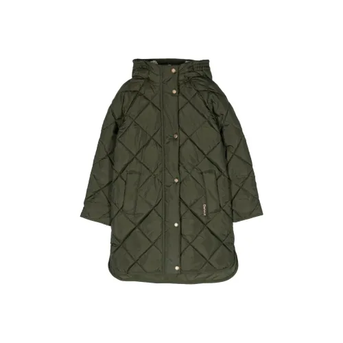 Barbour Оливково-зеленый Kids Утеплённые куртки