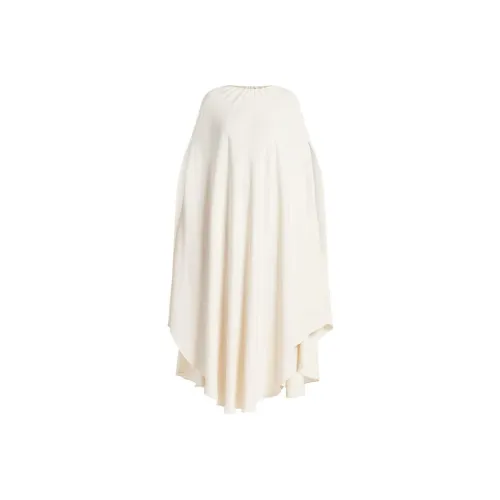 TOM FORD SS24 Короткое платье с короткими рукавами женское белое