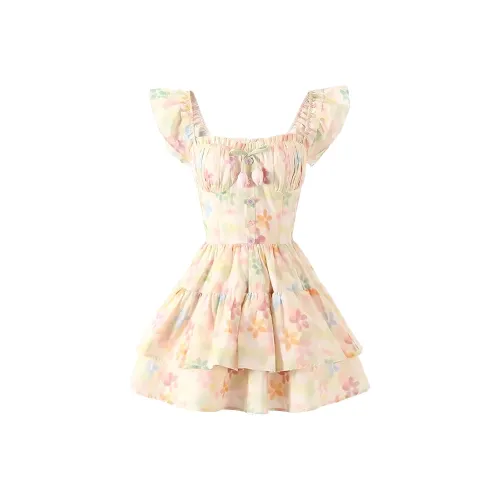 POPO.INFO Slip Платье Женское Светло-Розовое