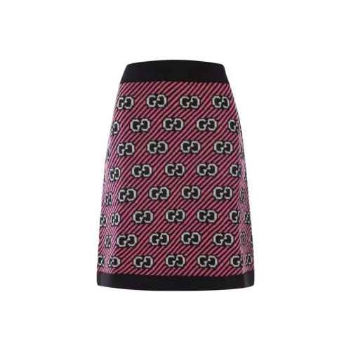 GUCCI SS22 Повседневные короткие юбки Женские Red