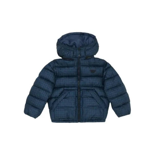 EMPORIO ARMANI Синий Kids Утеплённые куртки