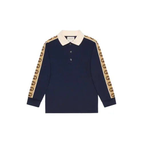 GUCCI Темно-синие Kids T-рубашки