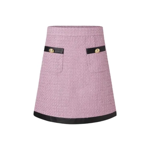 Karl Lagerfeld Повседневные короткие юбки Женские Фиолетовый