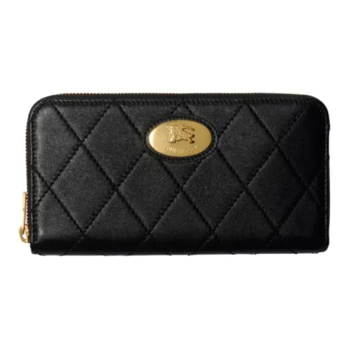 Burberry Кошелек Strand На Молнии Застежка-молния 12 Отделений Для Карт Внутренние Карманы Со Свободным Доступом