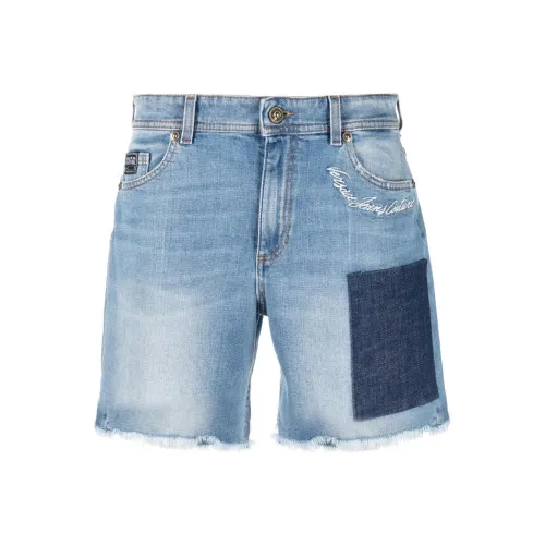 VERSACE JEANS COUTURE Джинсовые шорты Женские Синие