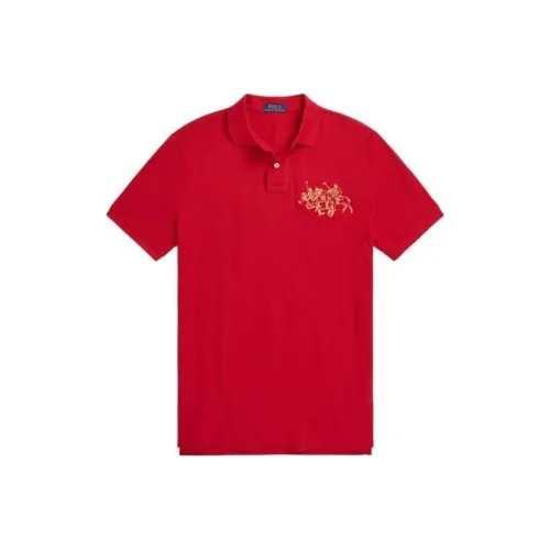 Ralph Lauren Красные Детские Рубашки T