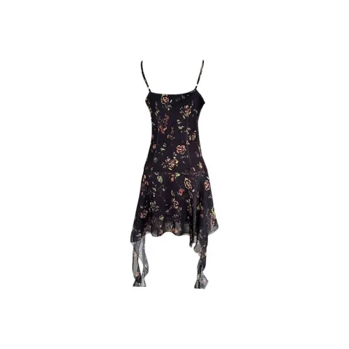 TIBINB Slip Платье Женское Многоцветное