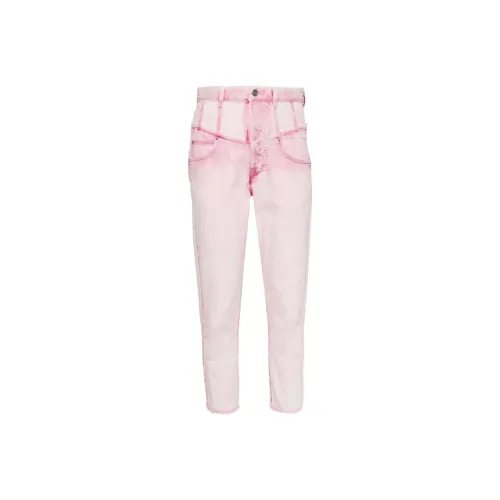 ISABEL MARANT Розовые Женские Джинсы