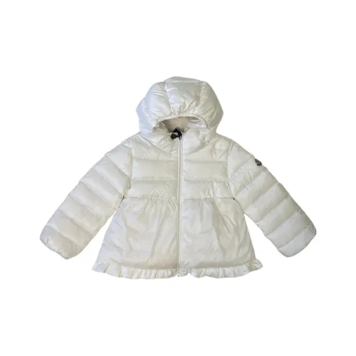Moncler Белый Детский Утеплённый Куртки