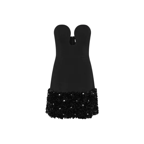 REBECCA VALLANCE Без рукавов Платье Женское Черное