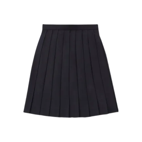 Tombow Темно-синий Женские Повседневные Короткие Юбки
