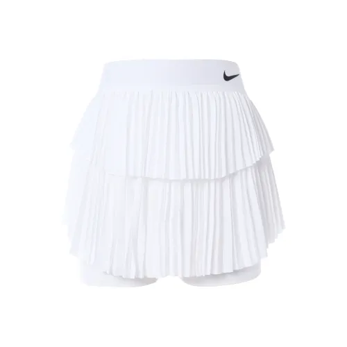 Nike Повседневные короткие юбки Женские Белые