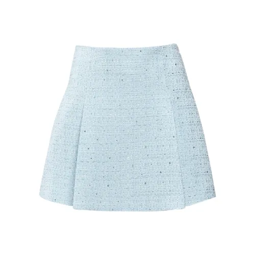 TAMMY TANGS Повседневные короткие юбки Женские Синие