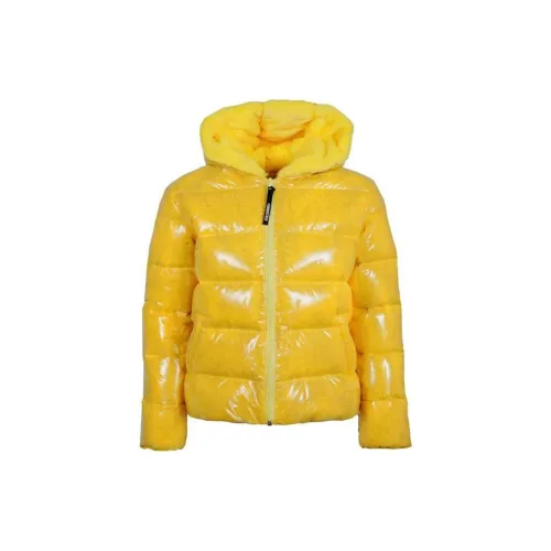 GOOSETECH Желтые Kids Пуховики