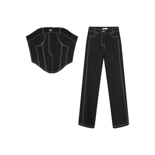 Frustration Garden Повседневный Костюм Женские Черный