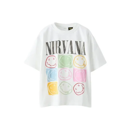 ZARA Белые Детские Рубашки T