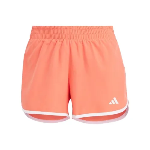 Adidas Marathon 20 Бег Шорты Спортивные шорты Женские Оранжевые