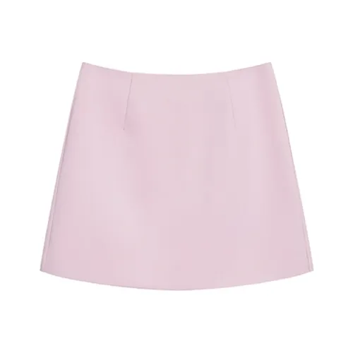 PZGE Повседневные короткие юбки женские розовые
