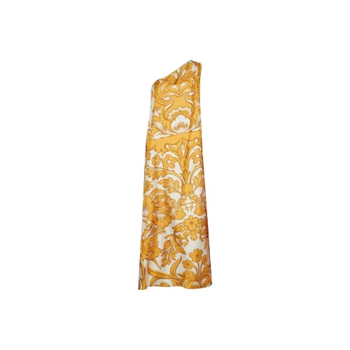 La DOUBLEJ. Без рукавов Платье Женское Золотое