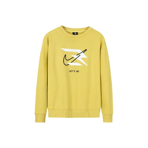 Nike Толстовка 3Brand Кремово-желтый Gold Подростки