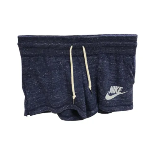 NIKE Синие Женские Спортивные Шорты