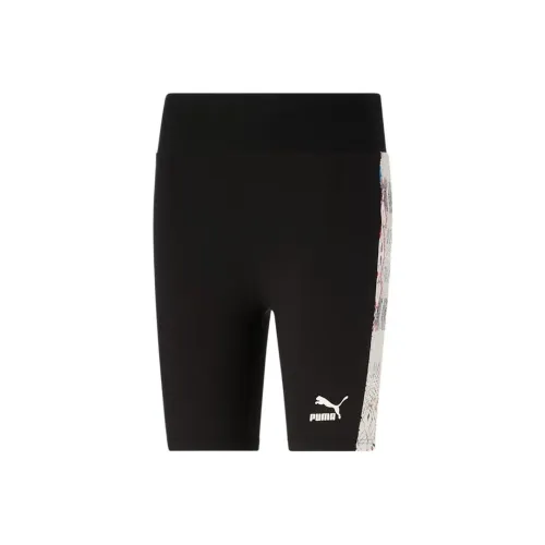 PUMA ARTISAN Черные Женские Спортивные Шорты