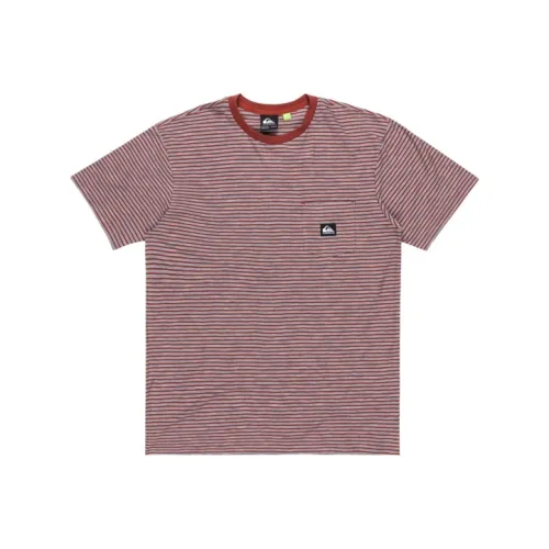 Quiksilver Коричневые Мужские Футболки